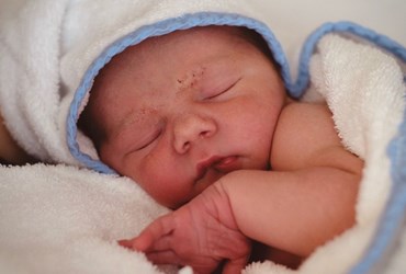 Baby Levi, de eerste baby van 2020
